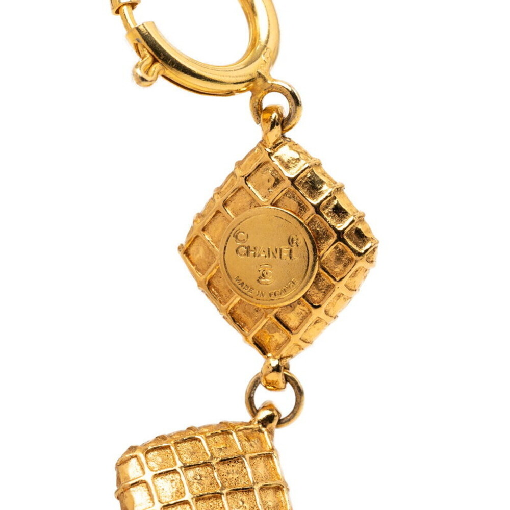 CHANEL Gold Diamond Bean Necklace - Picture 5 of 5